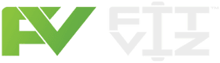Fit Viz Logo Inverted