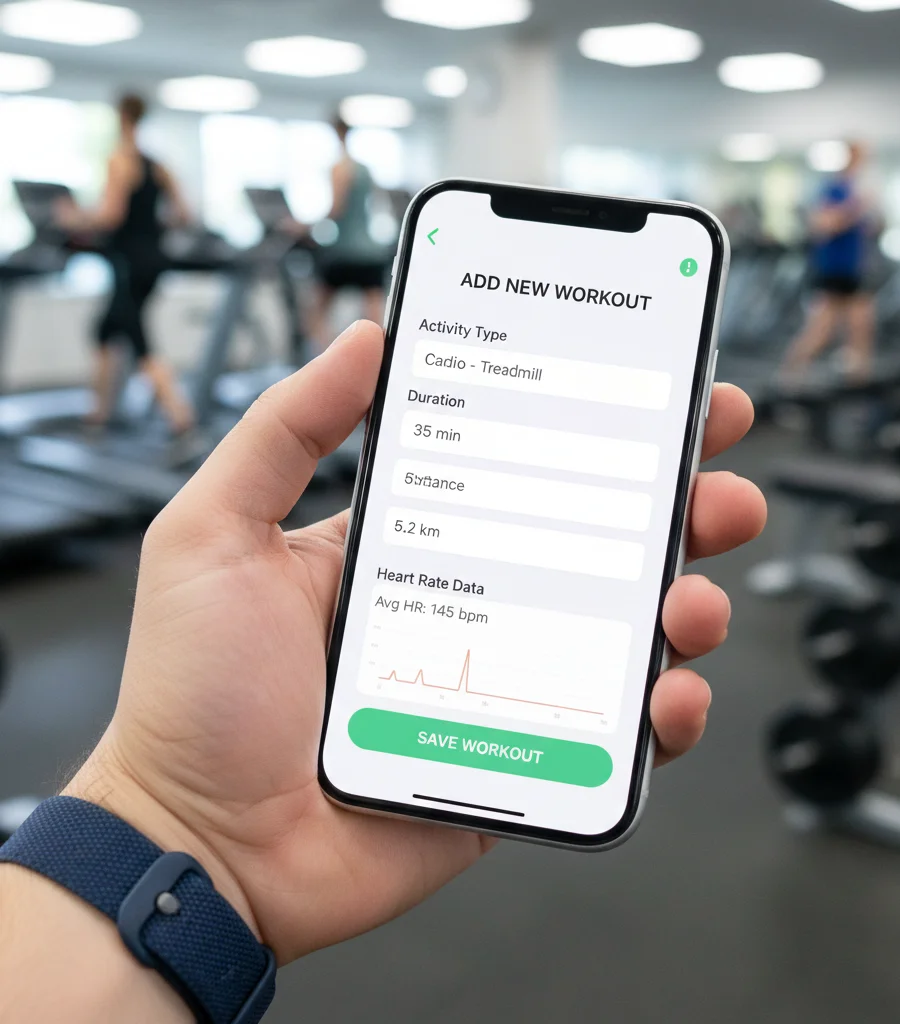 Add Workout to Fitness App on iPhone