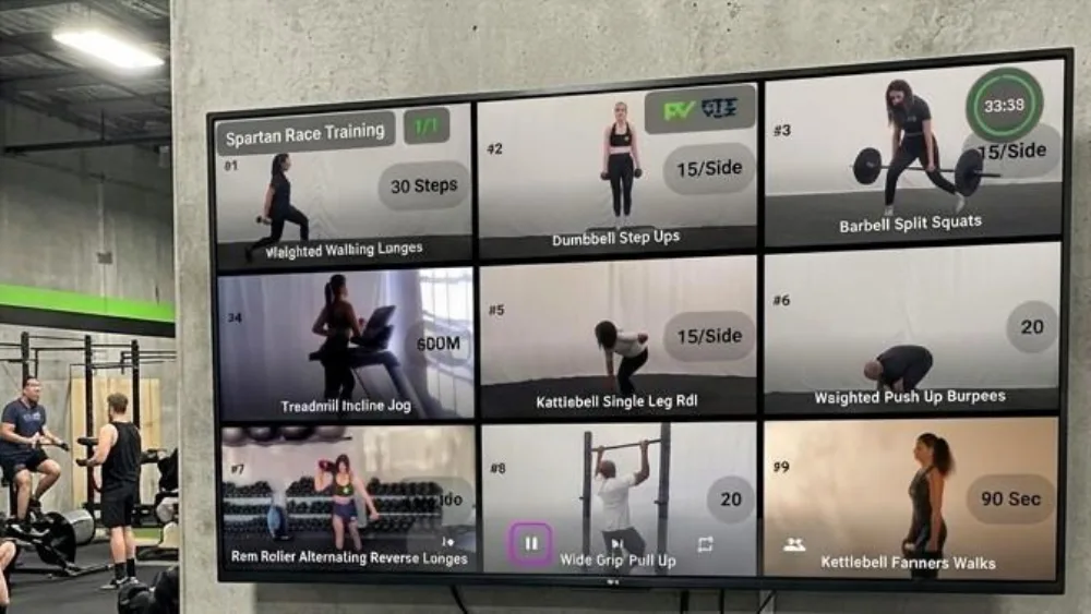 Digital Gym Whiteboard