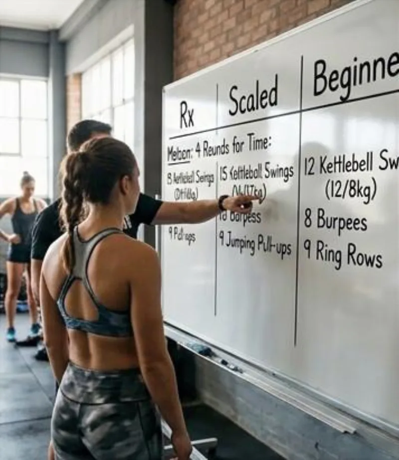 RX, Scaled, Beginner Workout
