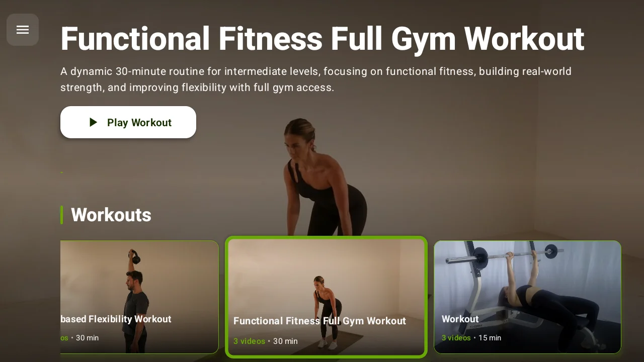 Fit Viz: Gym Whiteboard