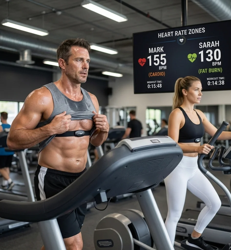 how to wear chest strap hrm