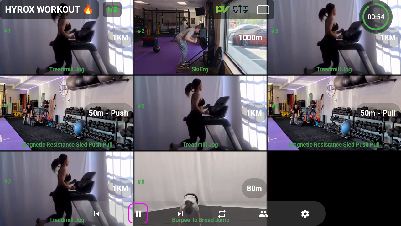 Hyrox Training App