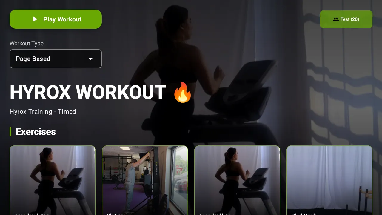 FitViz Hyrox Workout