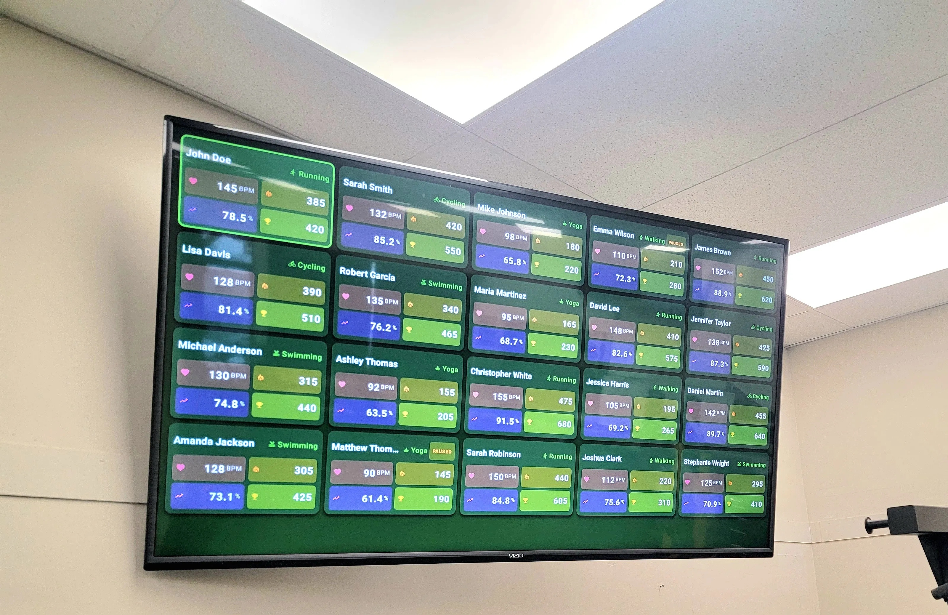 FITVIZ: Smart Gym TV