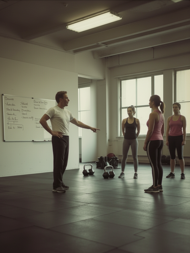 Fit Viz Gym Whiteboard